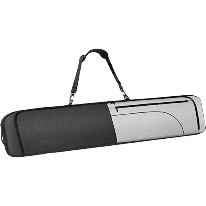 Amazon's Best-Selling Ski Board Bag with Double Straps and Protective Cover, Dumpling-Style Leather Snowboard and Double Board Bag