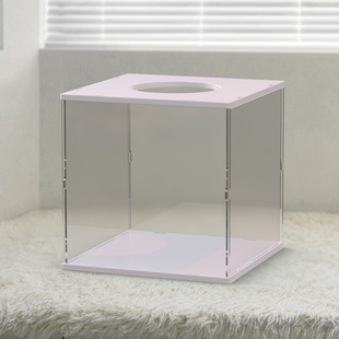Colorful Lottery Box Wedding Creative Lottery Game Entertainment Lottery Box Acrylic Transparent Voting Lottery Box