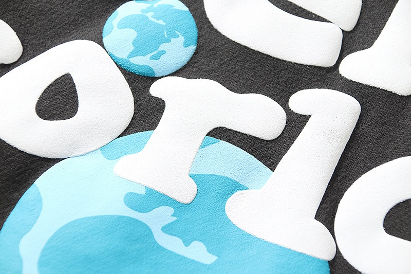 Herren Kapuzenpullover Mit Grafischem Buchstaben-print_voghion.com