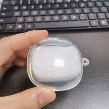 适用倍思MC1P小粉饼透明素材蓝牙新款BD1耳机套软壳uv彩印底壳M3S