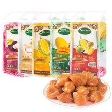 【一般貿易】泰國美麗糖水果味軟糖榴蓮山竹芒果椰子混合禮品