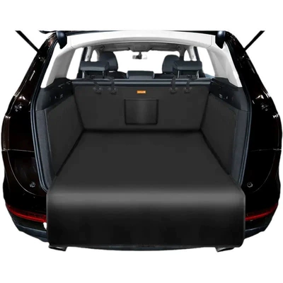 Cross-Border Car Trunk Pet Mat Waterproof Oxford Cloth Suv Car Anti-Dirt Mat Cat and Dog Pet Car Mat (Trunk Mat) - black-single-layer-600d-oxford-cloth-a9-165104