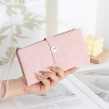 恋步新款钱包女长款简约多功能大容量手提包多卡位手机包现货批发