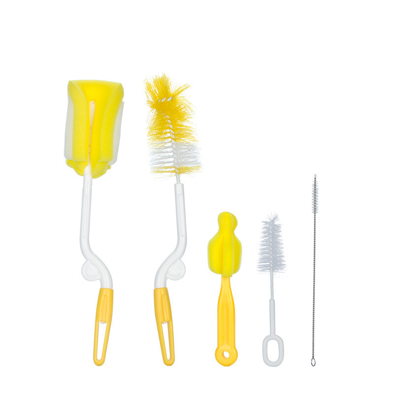 Set de Cepillos de Limpieza para Biberones Set de 5 Piezas para Biberones y Chupetes