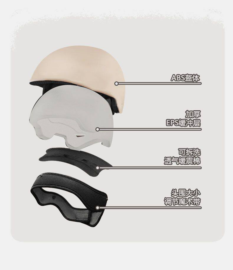 Motorcycle Helmet, Electric Vehicle Helmet, Women's Summer Sun Protection, Uv Protection, Breathable Half Helmet, Battery Bike Helmet, Adjustable