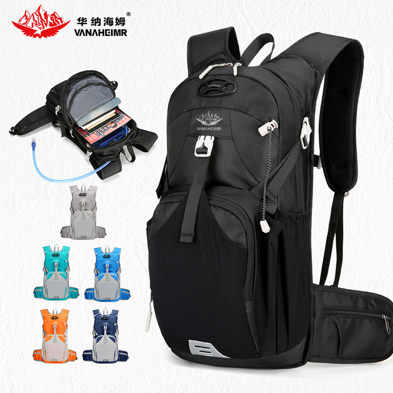 Mochila Deportiva para Ciclismo y Senderismo de Poliéster Impermeable y Ultraligera para Deportes al Aire Libre