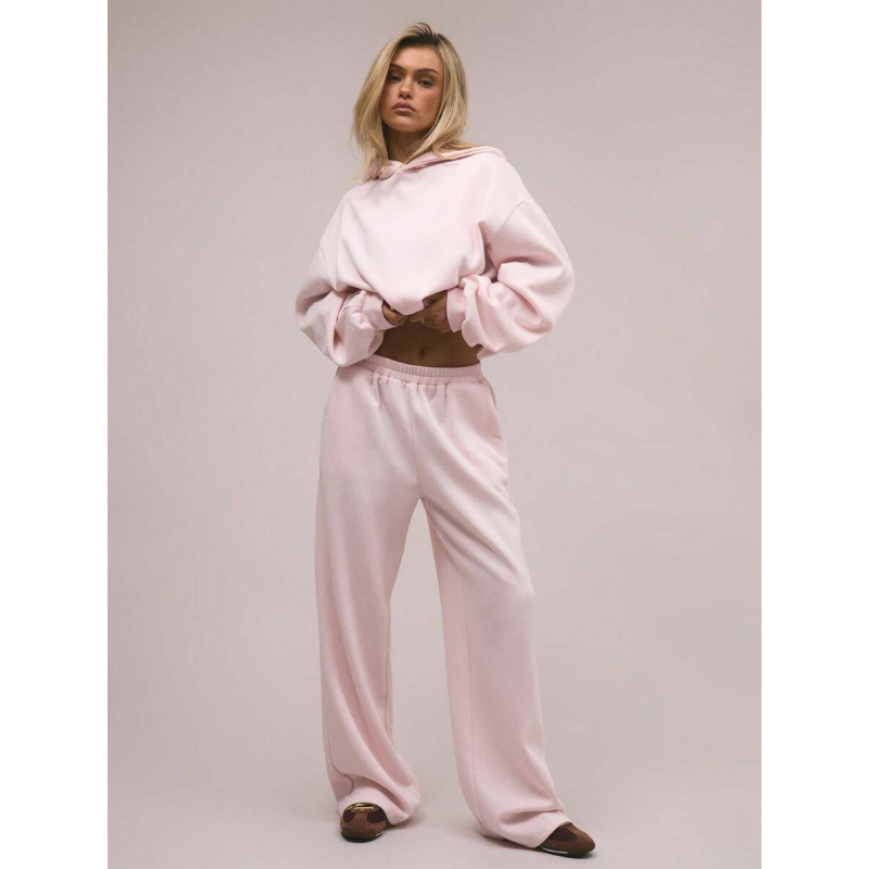 Bottoms 90S Retro Style Casual Sports Style Sweatshirt Sweatpants Airport Wear Spring Outing