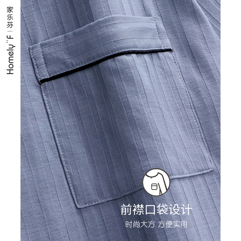 Pijamas hombres primavera y otoño 100% algodón de manga larga homewear verano Delgado aire acondicionado ropa suelta más traje de tamaño