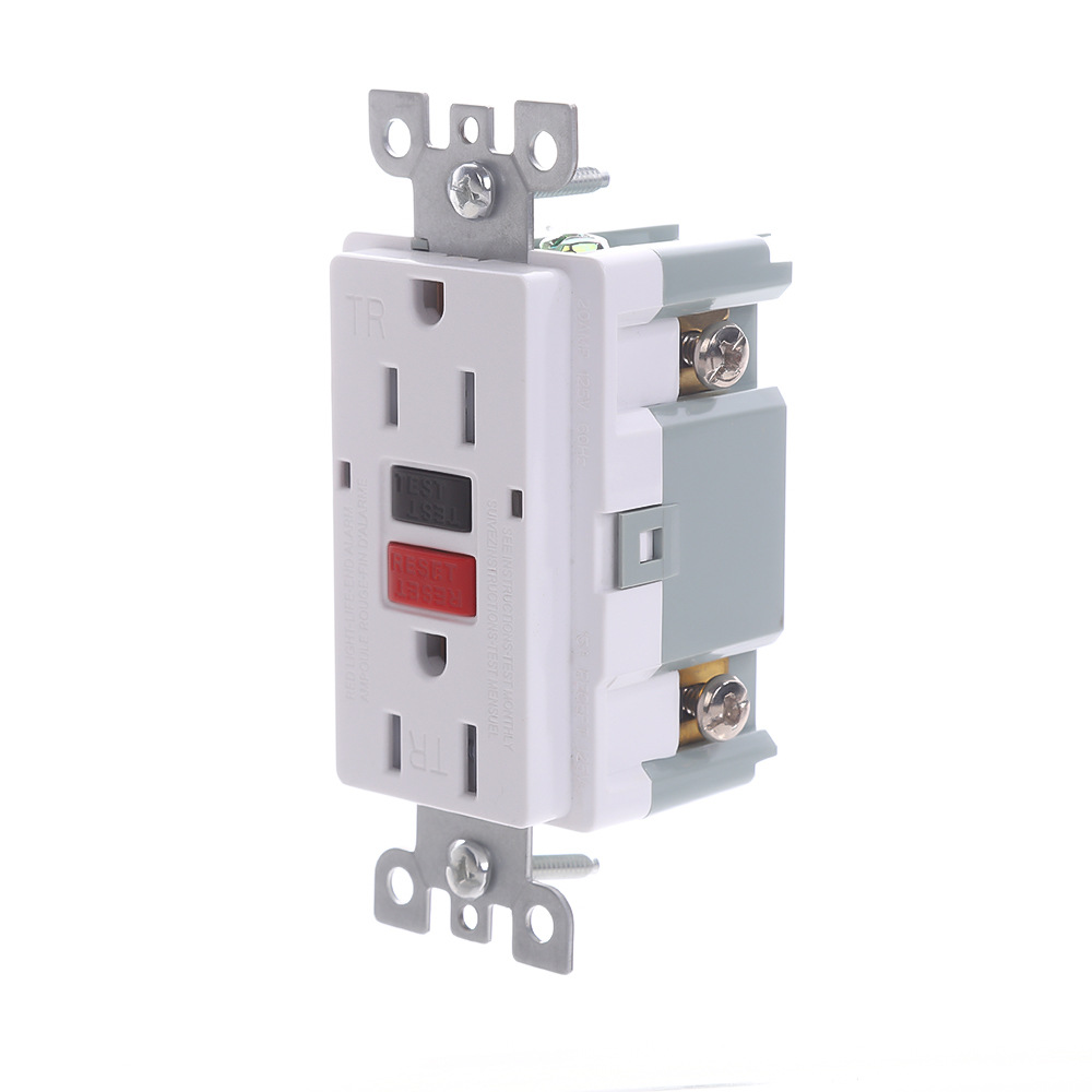 Certificación GFCI US socket UL US socket protector contra fugas de corriente suministro de interruptores automáticos de falla a tierra