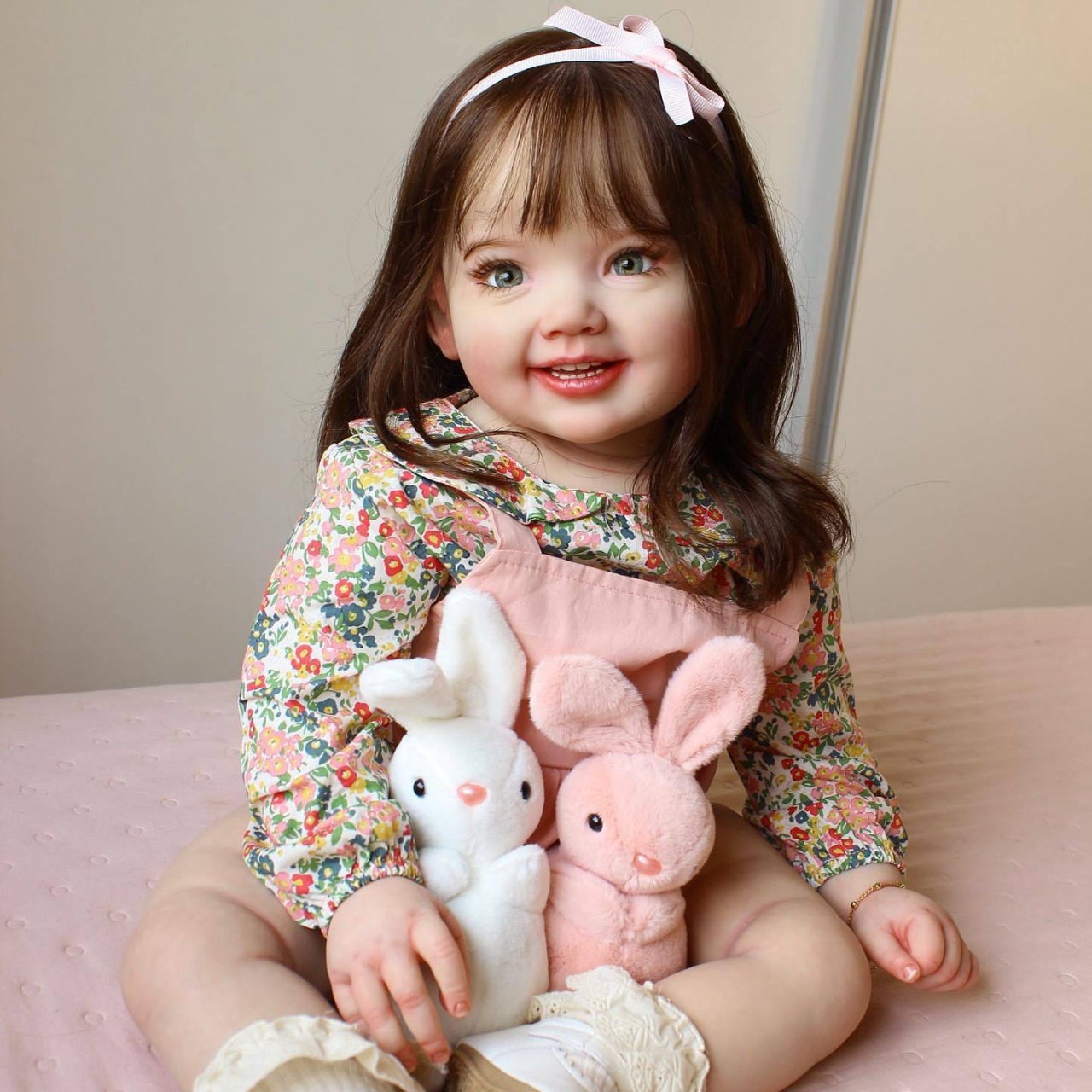 Muñeca bebé reborn realista de 70 cm, Cammi, bebé pequeño y adorable, suministro para comercio electrónico transfronterizo