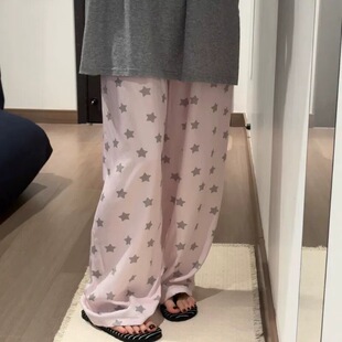 Cute summer trousers for leisure, plus size, high waist