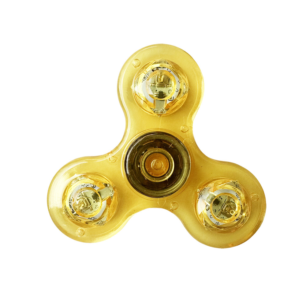 크리스탈 조명 (투명 노란색)