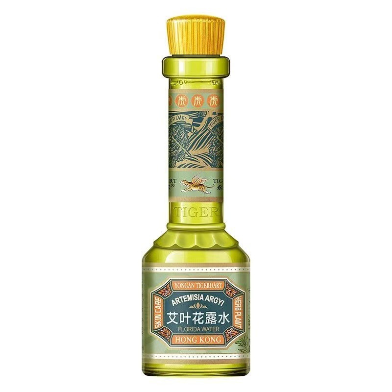 永安虎标薄荷艾叶花露水蚊怕水185ml正品清凉蚊虫叮咬户外便携装|undefined