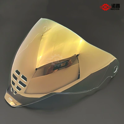 Dəbilqə (Kaska) aksesuarları – helmet lens - ic06-ghost-face-aurora-bronze-gold