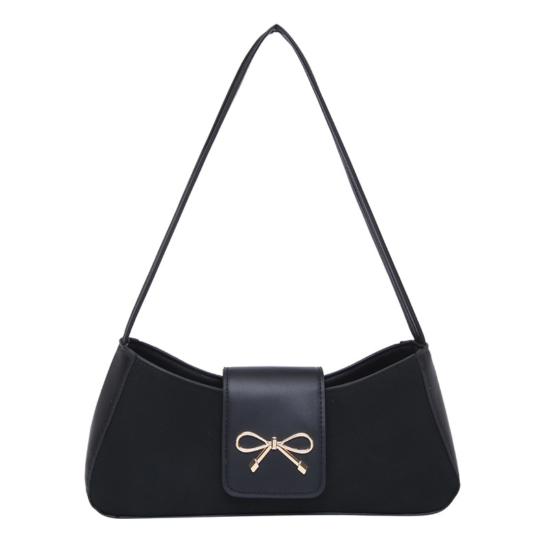 Arco de moda coreana temperamento bolso de hombro para mujeres 2025 primavera nuevo bolso bajo la braza dulce bolso cuadrado