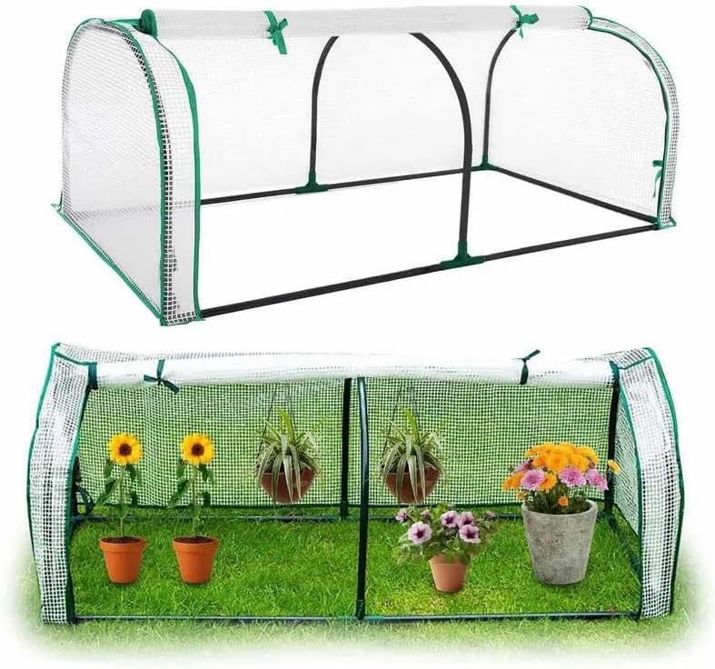 Serre de jardin avec fermeture éclair pour plantes et semis_voghion.com