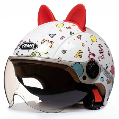 Motosiklet dəbilqələri: Winter Warm Men's and Women's - one-size-fits-all-color-red-ear-w-comes-with-heattech-ear-protection-removable