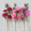 塑料假花玫瑰花仿真花超大摆设轻奢高端客厅高级家居装饰厂家批发|ms