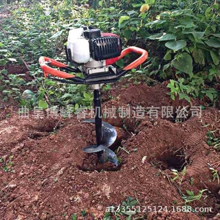 汽油种植小型农用果园打洞机 单人大功率地钻机 打桩挖坑机