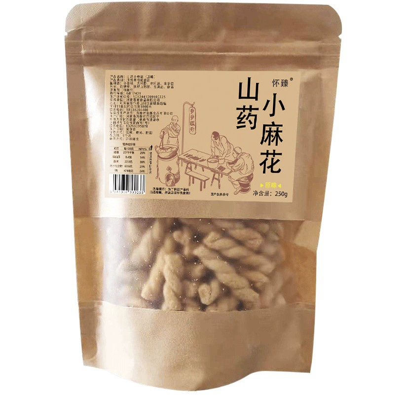 Хуайчжэньские рисовые чипсы «Железная палочка» 250г – популярные офисные закуски, упакованные рисовые крекеры, деликатес для досуга