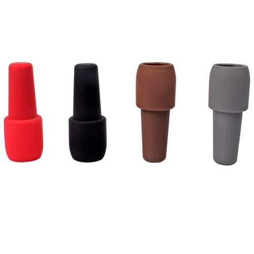 Universal creative wine stopper soft silicone red wine stopper champagne stopper double seal anti-falling bottle stopper red wine sealer