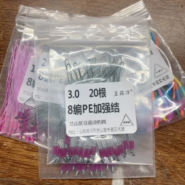 Finely Tied 8-Strand Pe Line Knot Accessories