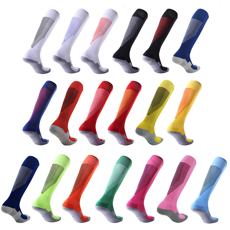Customized 2026 World Cup High-Tube Towel-Soled Football Socks for Adults, Children, and Elementary School Students, Non-Slip and Wear-Resistant Sports Socks
