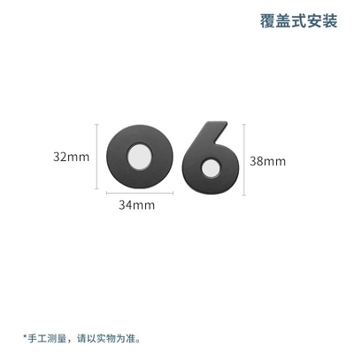 Car logo – Tail Emblem - glossy-black-06-word-mark-covered-version