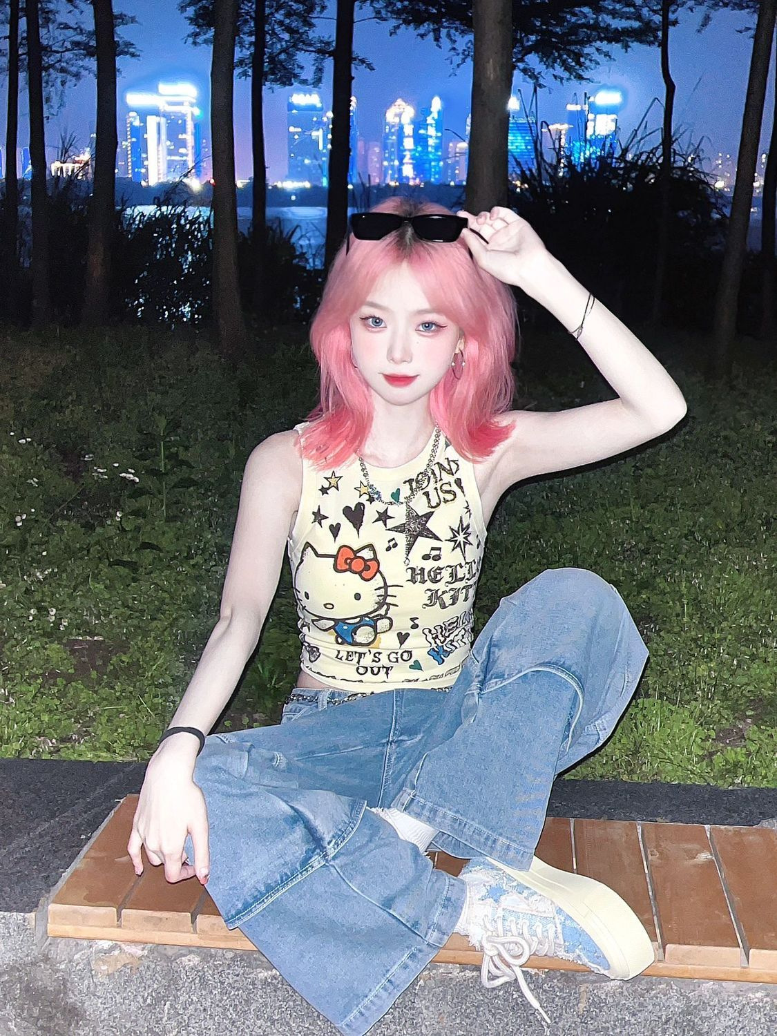 Kitty Cat Crop Top Image 4