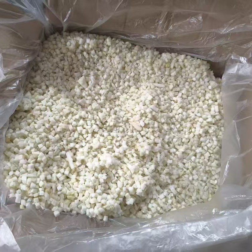 冷冻笋丁订速冻白色笋丁餐厅笋丁批发当季新蔬菜丁批发速冻蔬菜