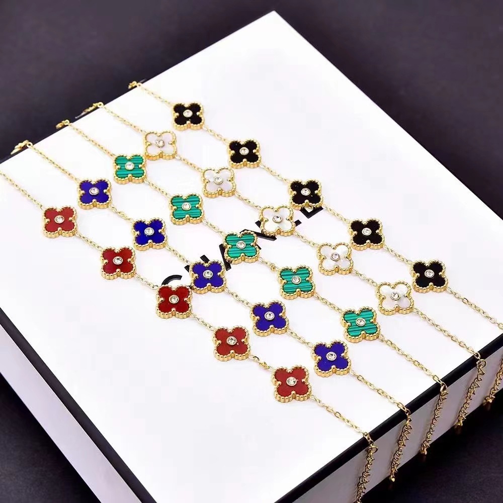 Sweet Flower Titanium Steel Plating Inlay Rhinestones Bracelets Earrings display picture 2