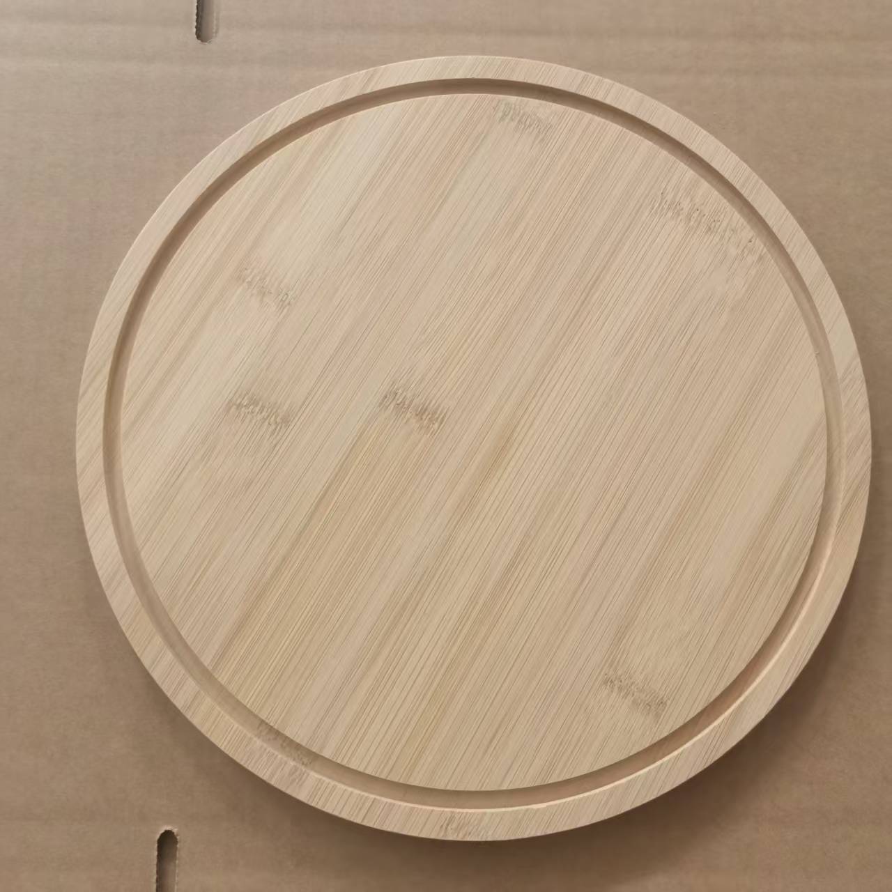 커버가 없는 원형 트레이 28*28*1cm