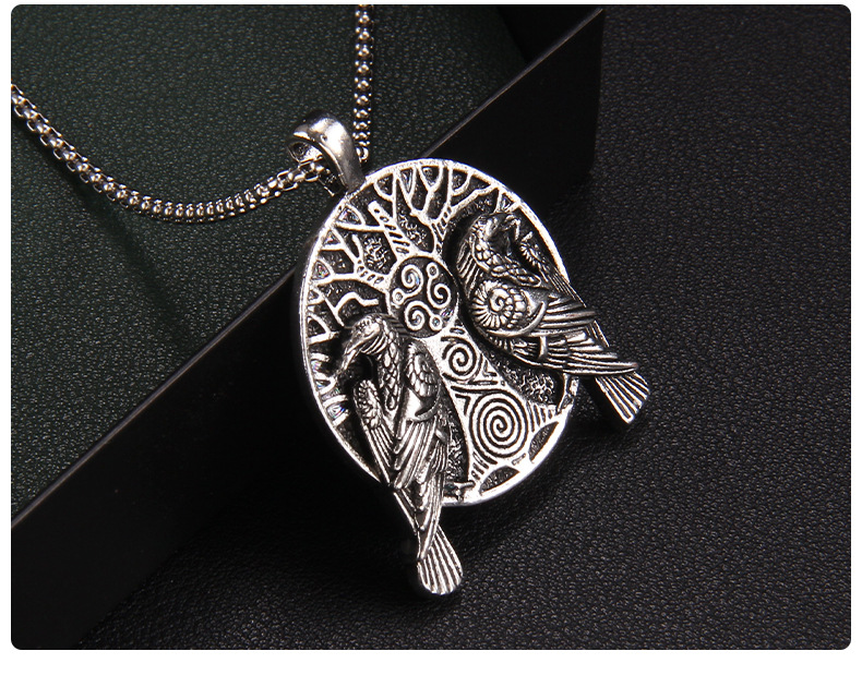 Fashion Eagle Stainless Steel Plating Pendant Necklace 1 Piece