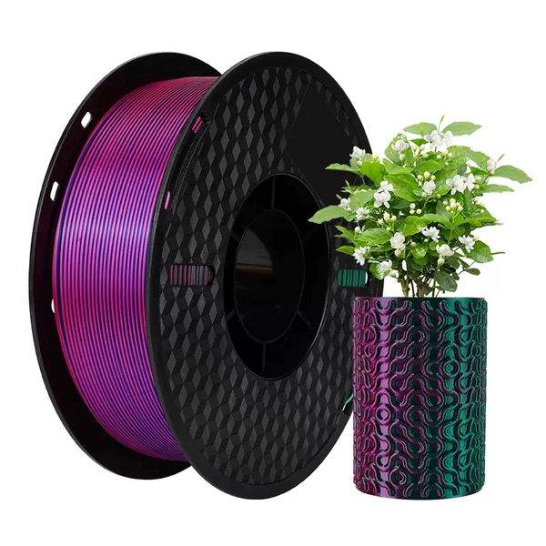 Silk three -color red+green+blue 1kg