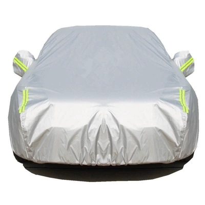 In-Stock Car Cover, Full Coverage, Suitable Car clothing - place-an-order-and-leave-a-message-for-the-car-model-aluminum-film-silver