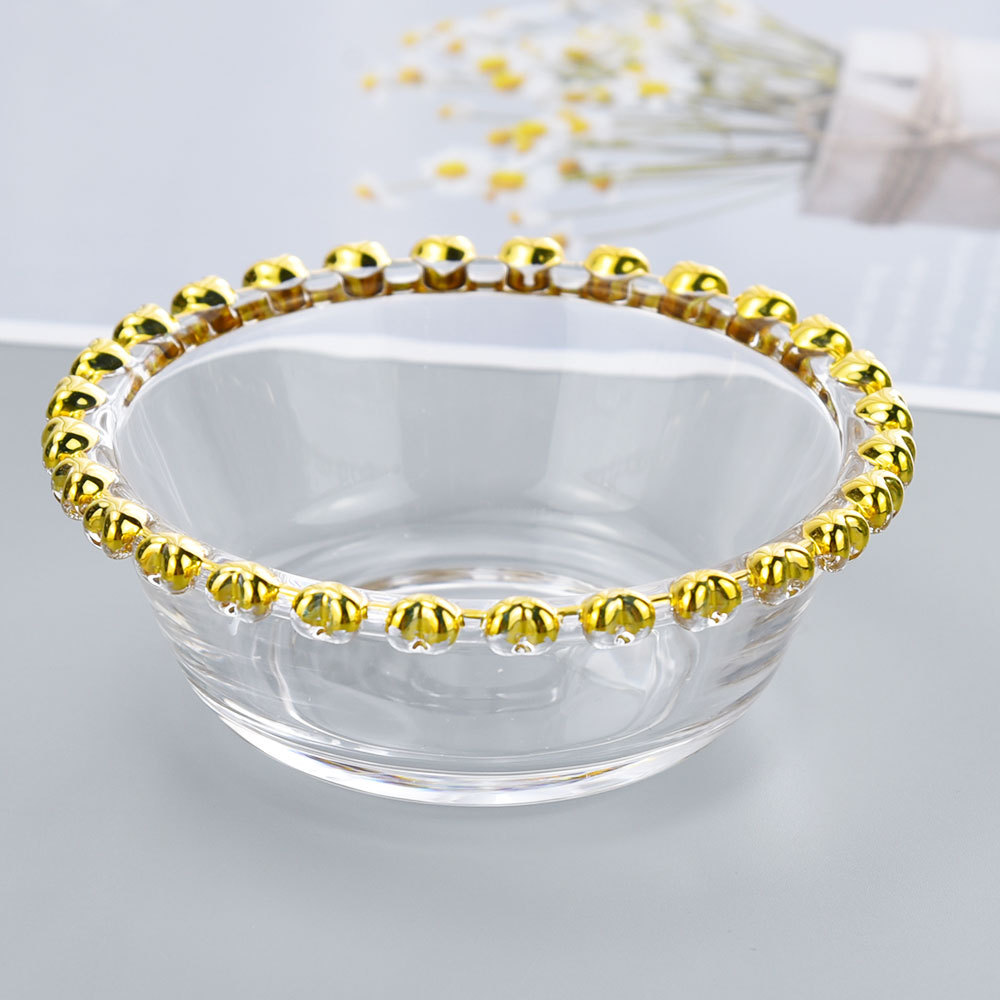 ins中古风描金玻璃爱心手柄法式咖啡杯套装 下午茶花茶杯点心盘子