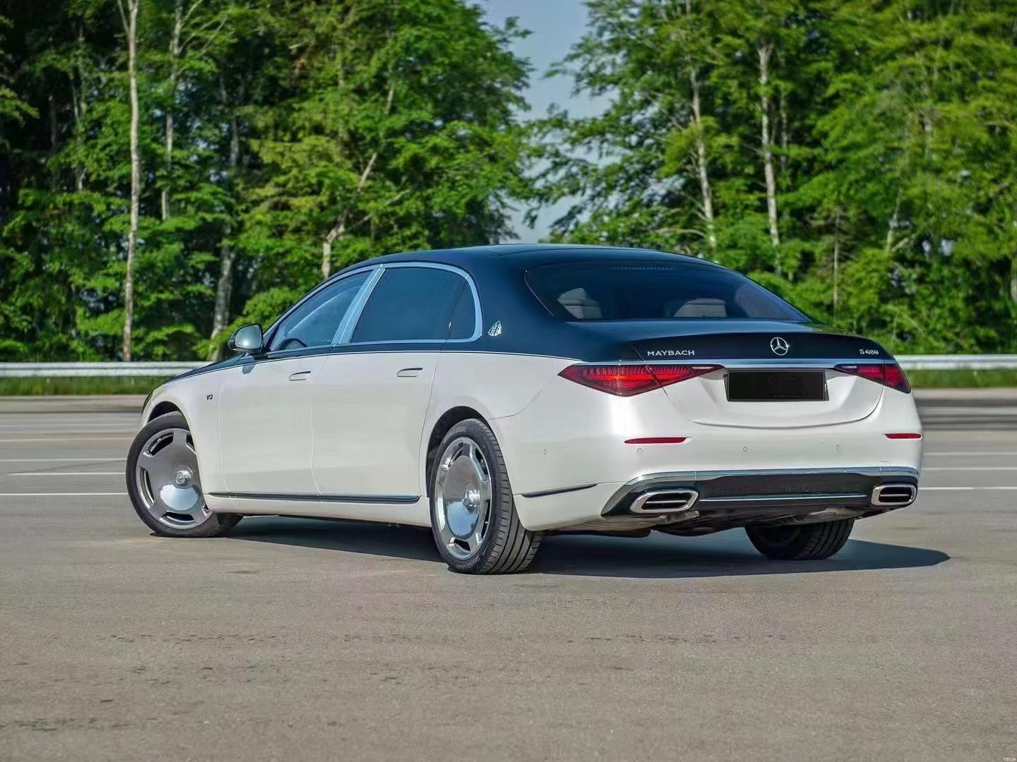 Suitable for 21-25 Mercedes-Benz S-Class modified W223 Maybach front and rear bumper, full grille surround kit