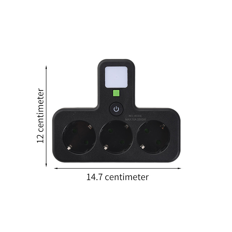 Red de comercio electrónico transfronterizo en línea de dos yuanes de estilo europeo estándar europeo de dos pines de conversión de socket de conversión de Oriente Medio
