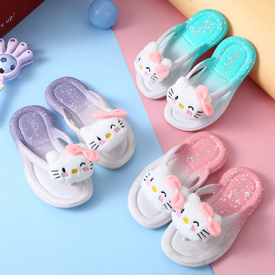 Детские шлепанцы новый мультяшный кот креативный корейский