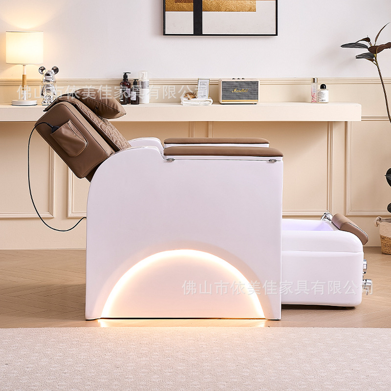 Cama de masaje de pedoterapia, sofá de baño de pies eléctrico, cama de manicuría, silla de pestañas, cama de pedoterapia, cama de baño de pies eléctrica