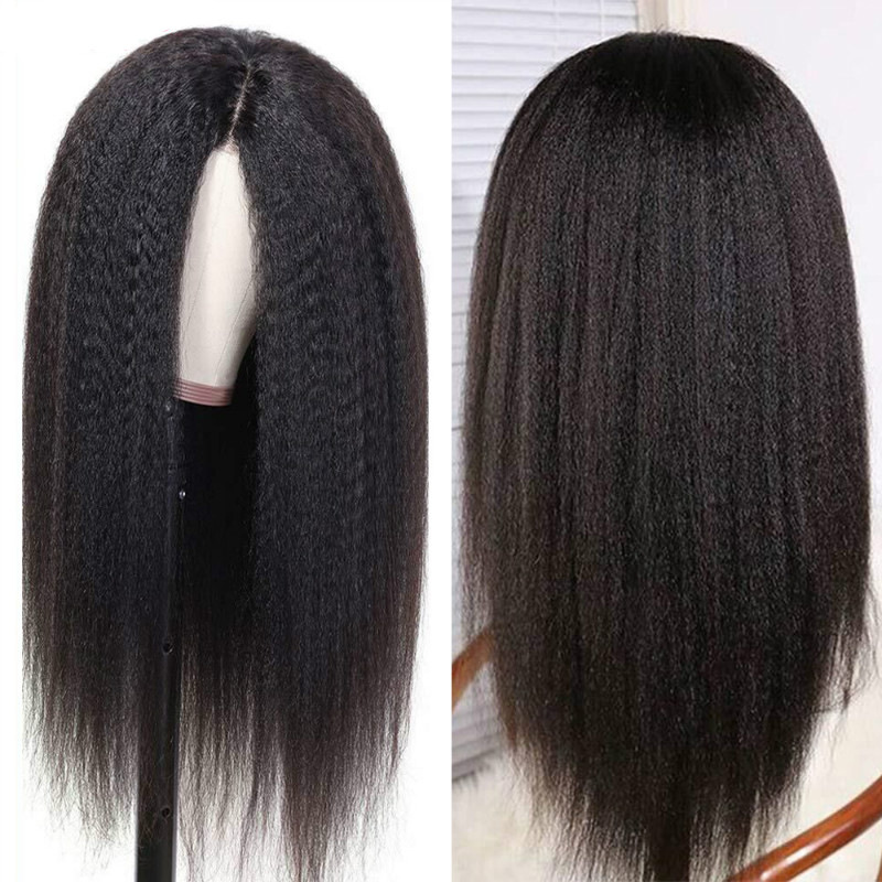 Unisex Fashion Holiday High-temperature Fiber Centre Parting Long Straight Hair Wigs display picture 6