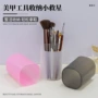 收纳美甲桌面砂条化妆刷