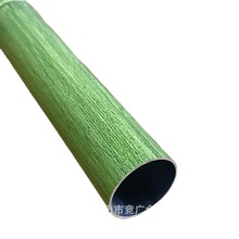 竹节管仿真竹子管护栏篱笆竹形热转印木纹管烤漆管彩色管