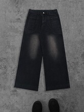 W 92244 Gradient Straight Leg Jeans �u׃ֱͲţ��ѝ