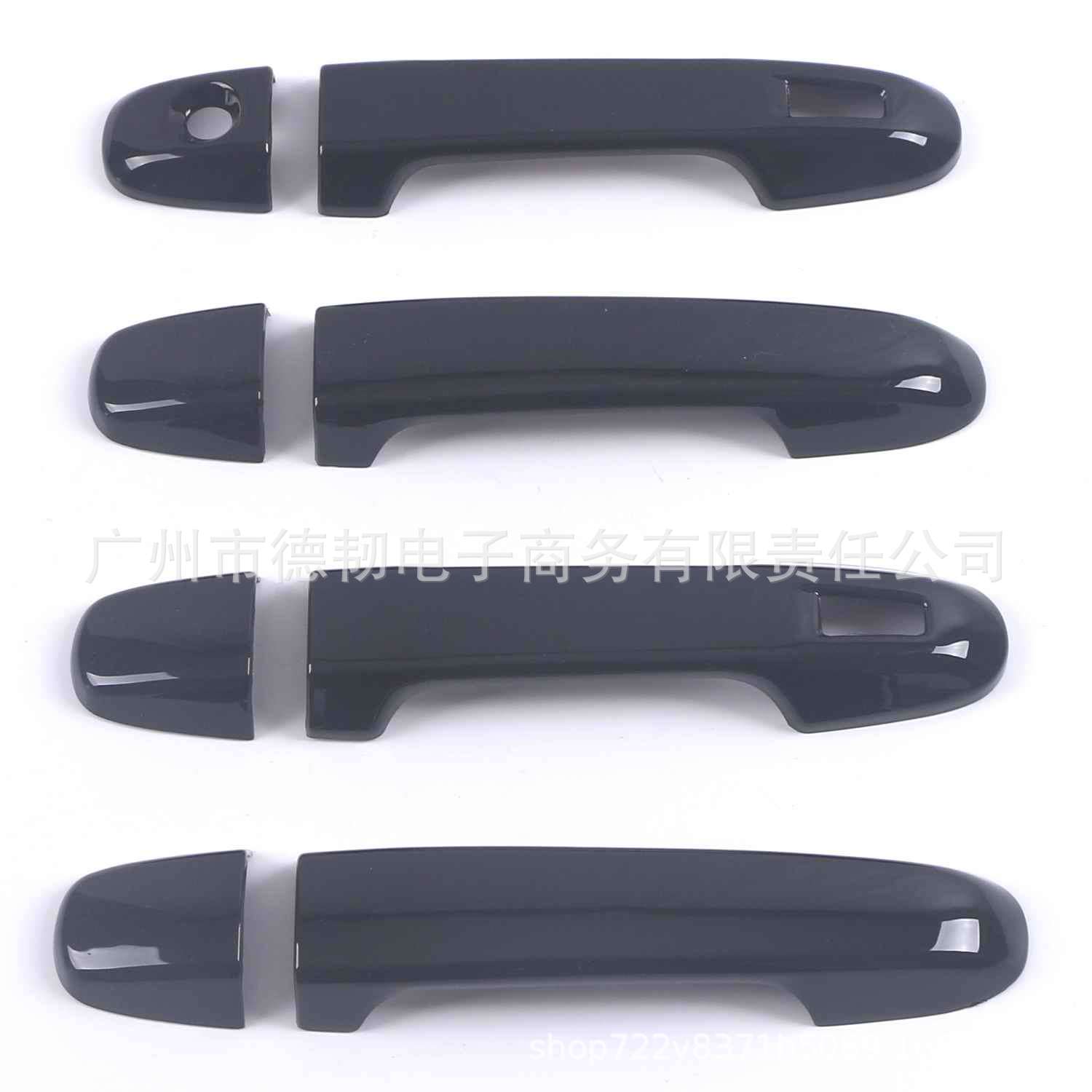 Suitable for 08-21 Subaru Forester Forester handle car door handle door bowl carbon fiber pattern decoration