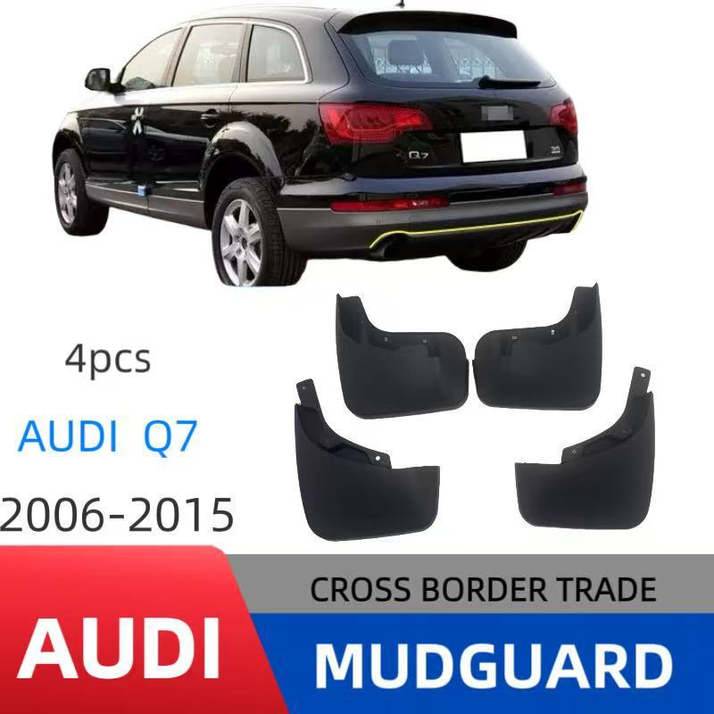 Suitable for 06-15 Audi Audi Q7 Standard Car Tire Fender Soft Rubber Mudguard Modification Accessories Suitable for 06-15 Audi Audi Q7 Standard Car Tire Fender Soft Rubber Mudguard Modification Accessories