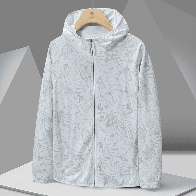 Source manufacturers sunscreen clothing men's and women's outdoor summer anti-ultraviolet skin clothing coat ice silk quick-drying sunscreen clothing