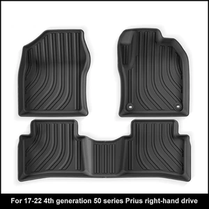 4TPE avtomobil döşəmə xalçaları, Toyota Prius, ABŞ sükanlı, sağ sükanlı 221750