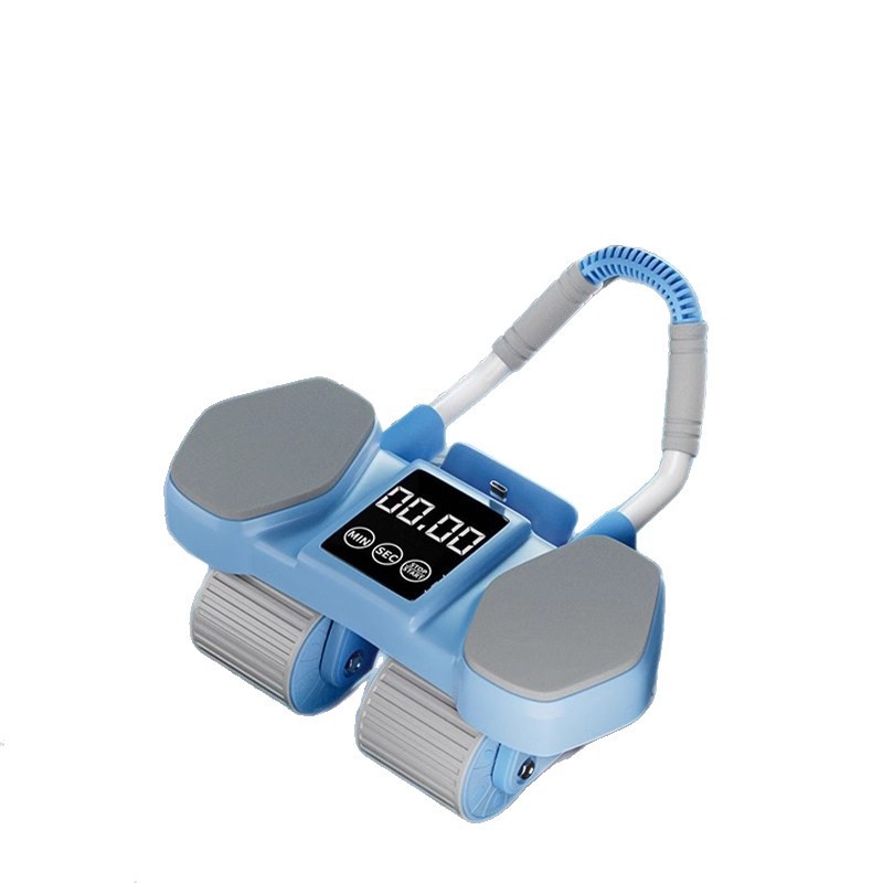 Transfronterizo de cuatro ruedas abdominales auto rebote nuevo abdominal delgado rodillo abdominal entrenamiento abdominal rueda de ejercicio abdominal image 6