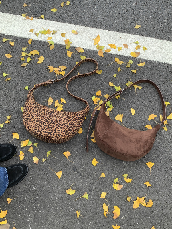 复古包包女秋冬大容量时尚单肩包复古绒布饺子包潮流小众设计女包|undefined